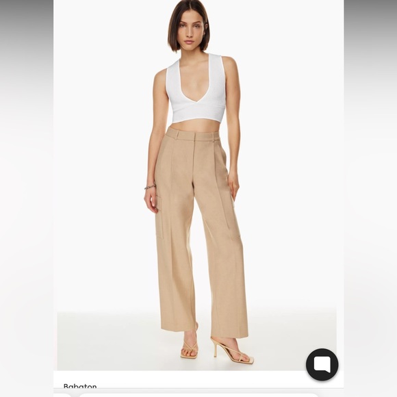 Sculpt knit deep V tank - Picture 1 of 4